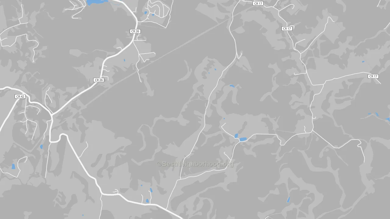 Transit Grade map of Oral Lake, WV