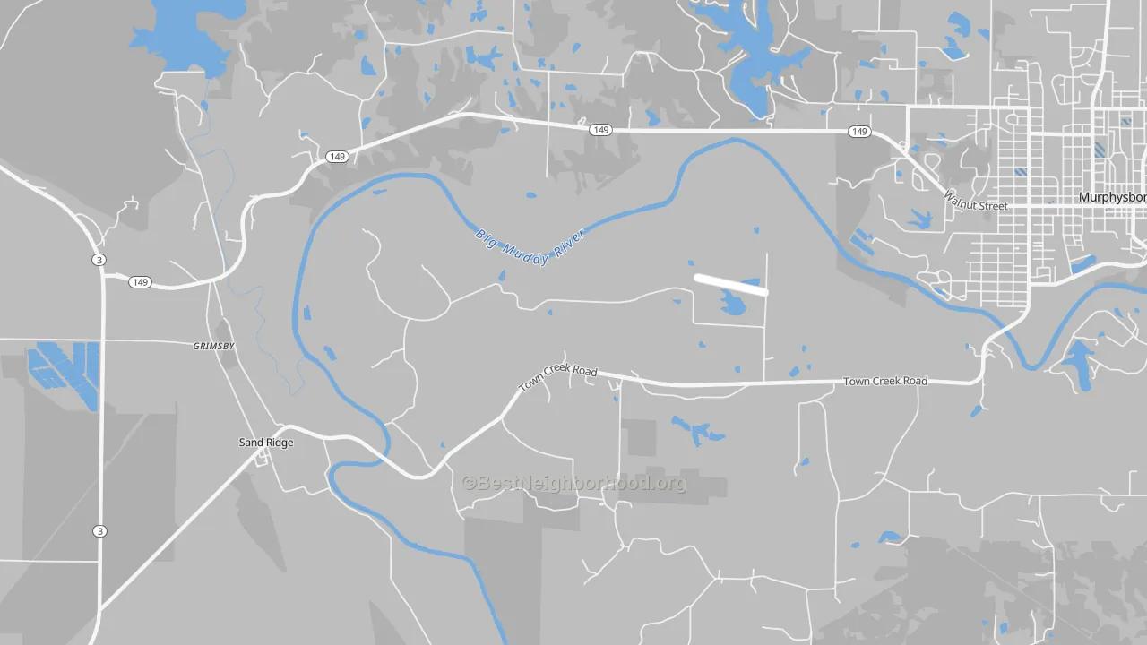 Transit Grade map of Oraville, IL
