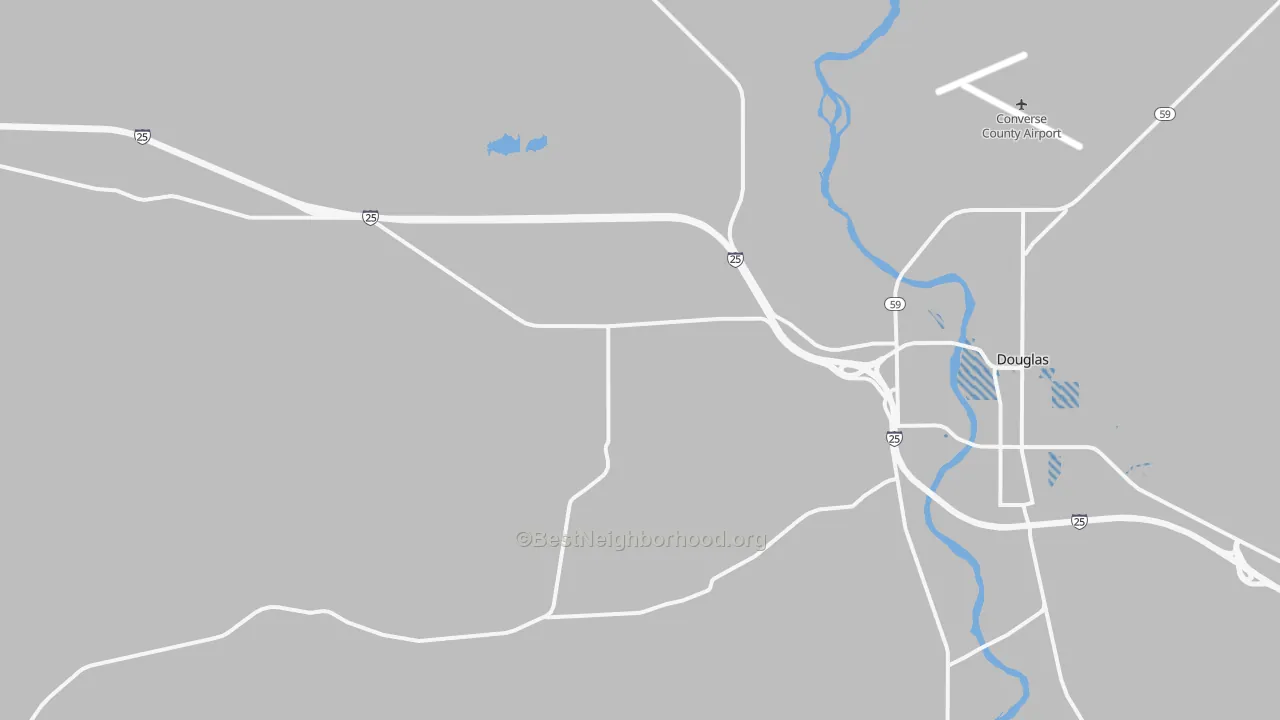 Transit Grade map of Orpha, WY