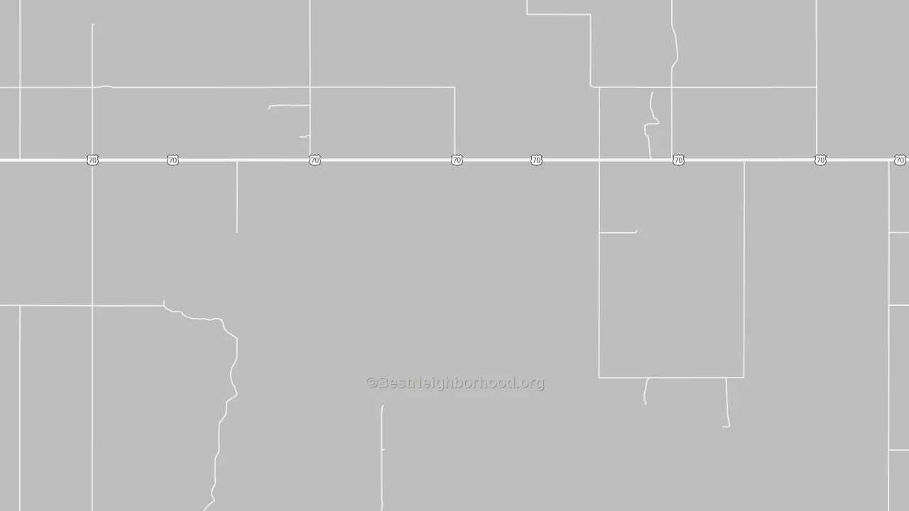 Transit Grade map of Oscar, OK