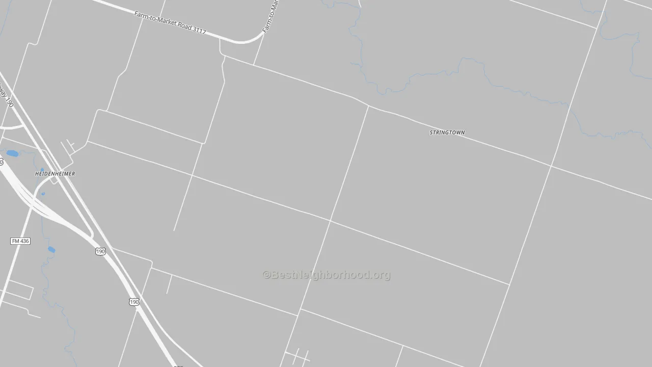 Transit Grade map of Oscar, TX
