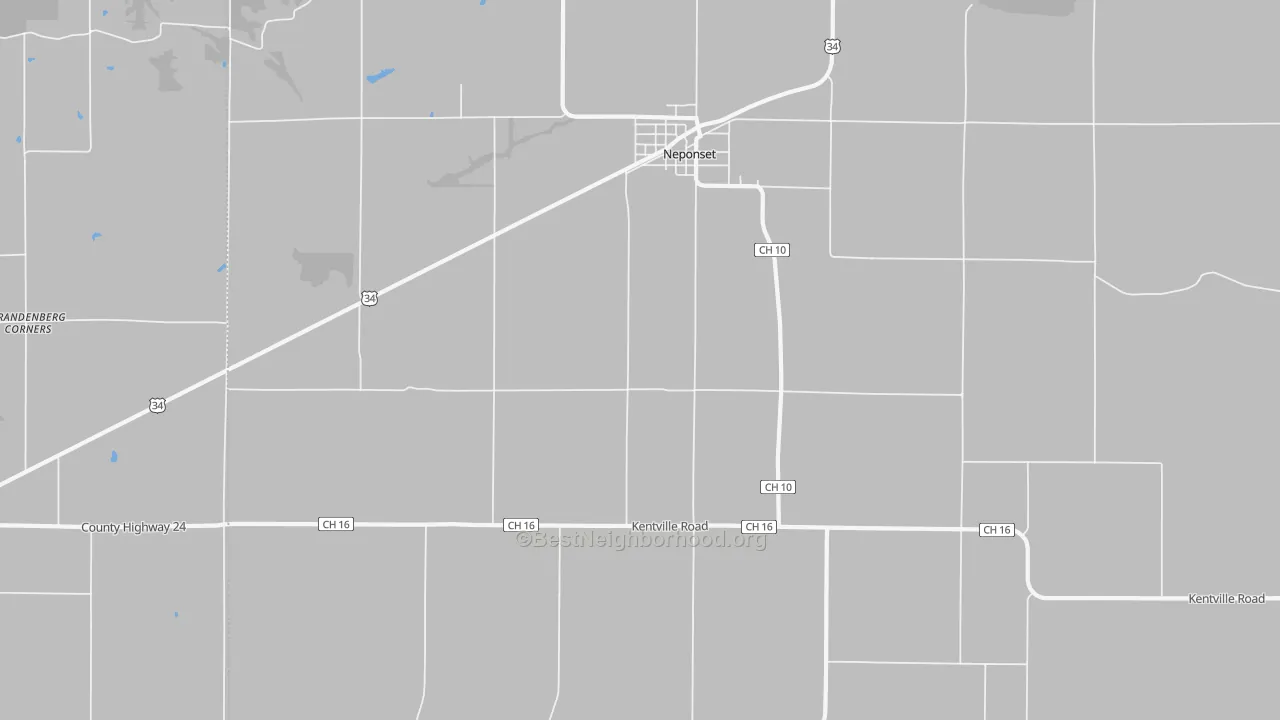 Transit Grade map of Osceola, IL