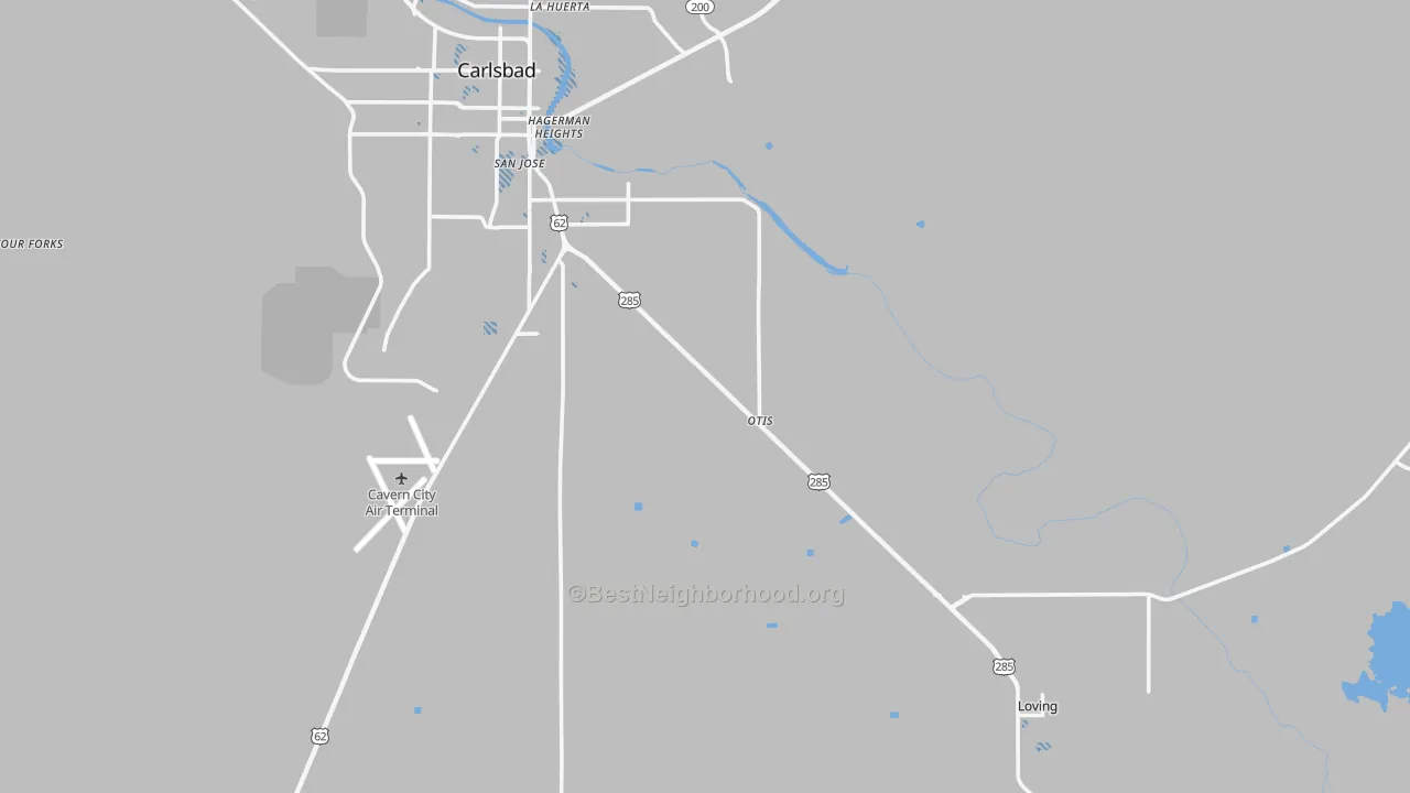 Transit Grade map of Otis, NM
