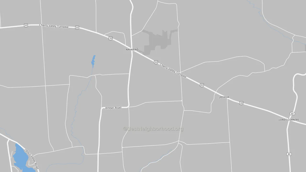Transit Grade map of Otisco Valley, NY