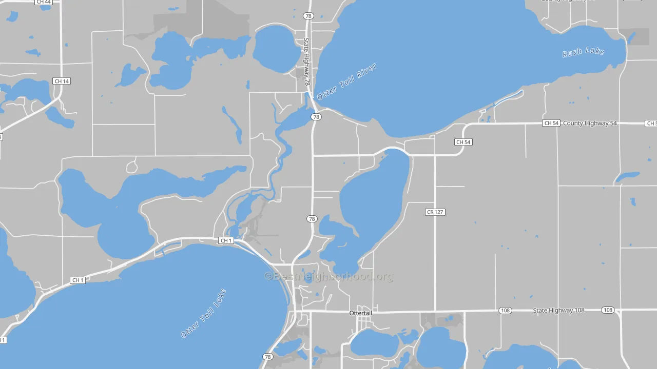 Transit Grade map of Ottertail, MN