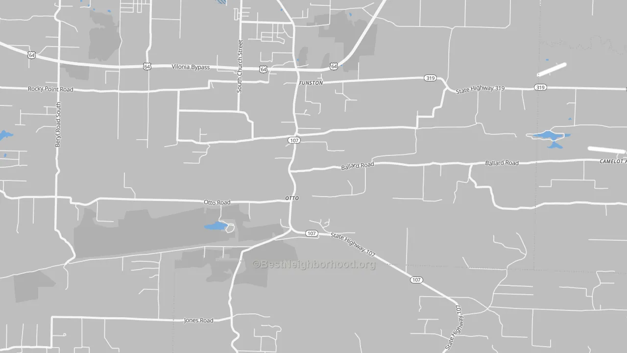 Transit Grade map of Otto, AR