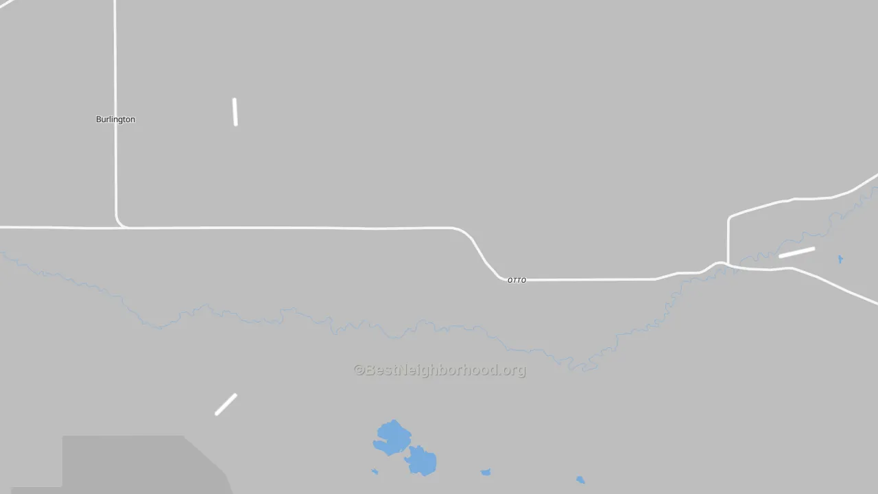 Transit Grade map of Otto, WY