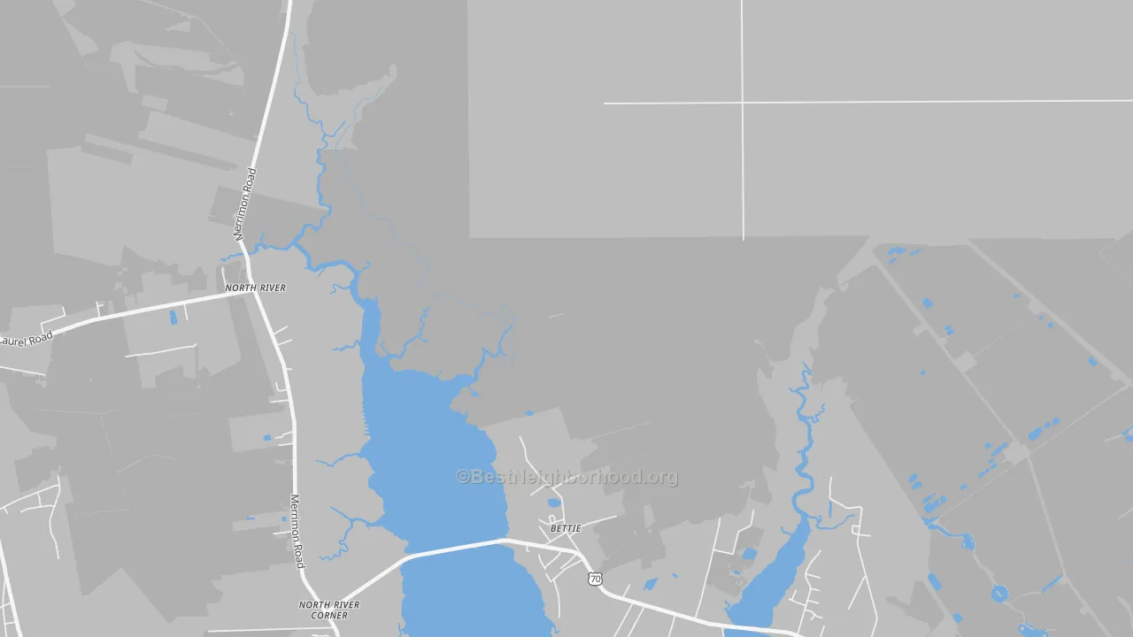 Transit Grade map of Otway, NC