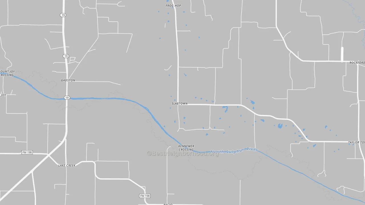 Transit Grade map of Pacio, TX