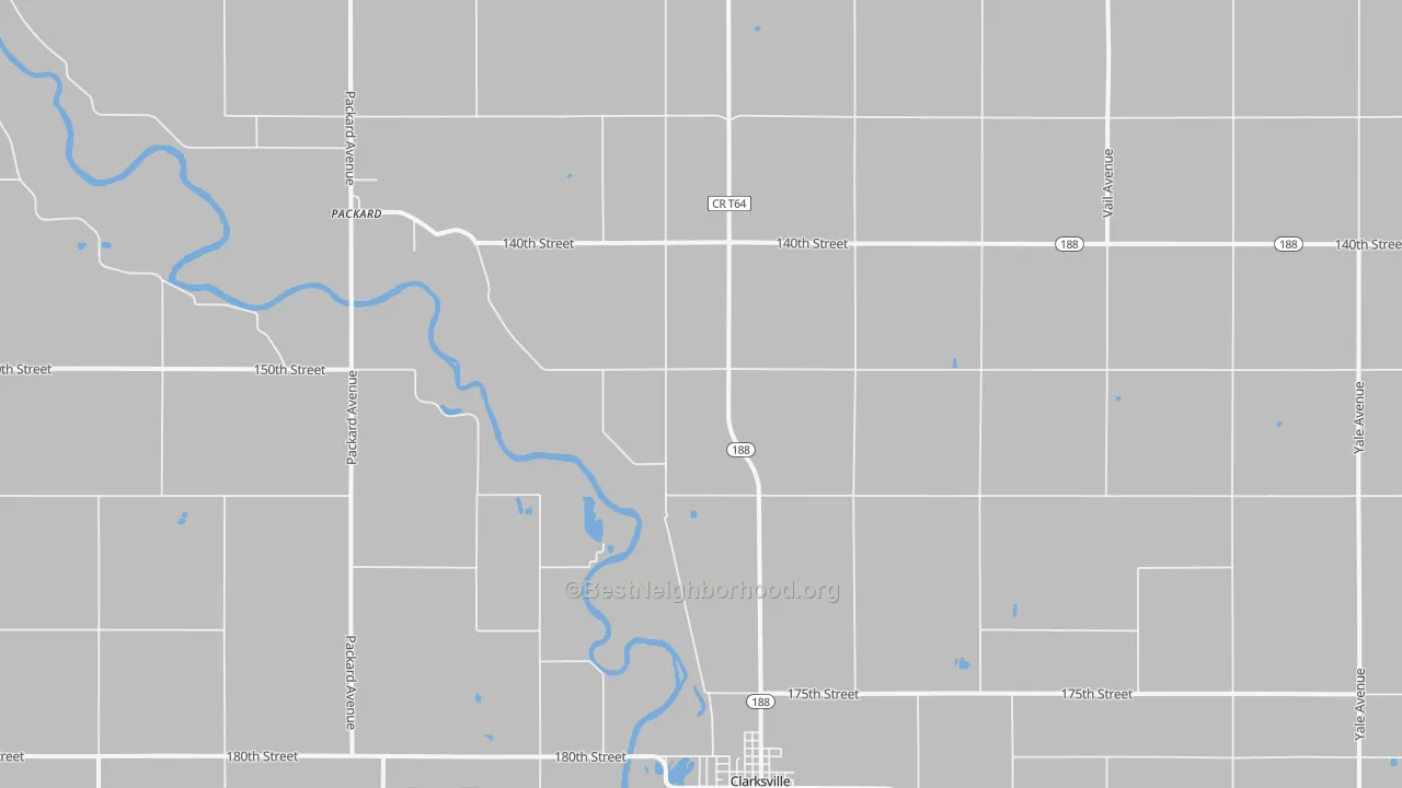 Transit Grade map of Packard, IA