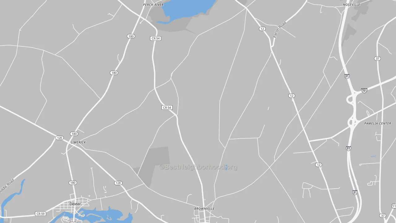 Transit Grade map of Paddy Hill, NY