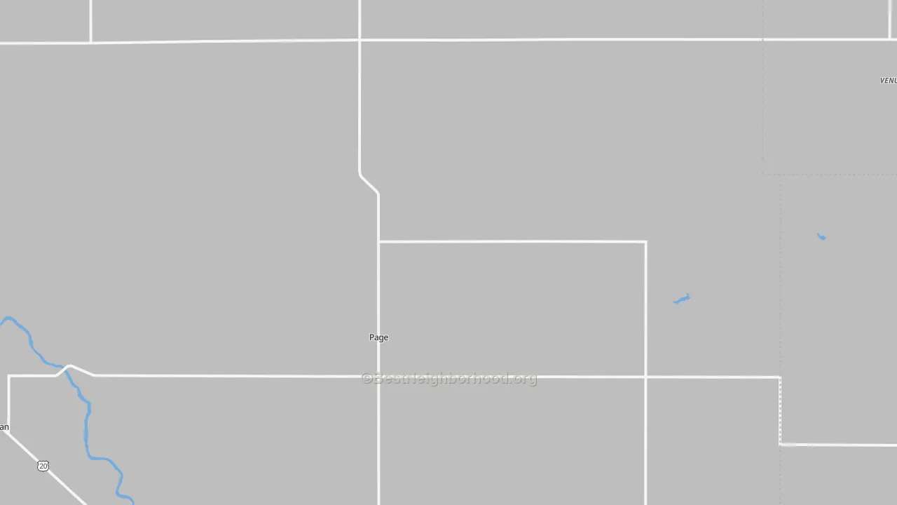 Transit Grade map of Page, NE