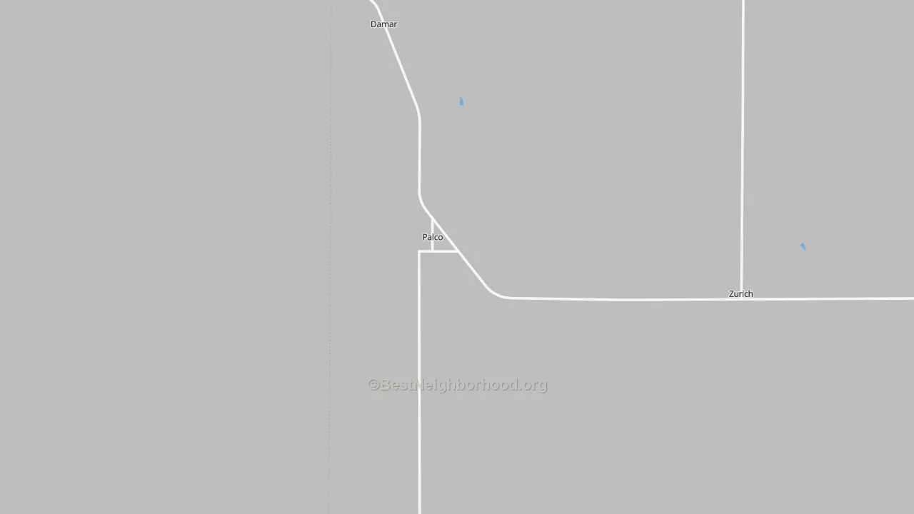 Transit Grade map of Palco, KS
