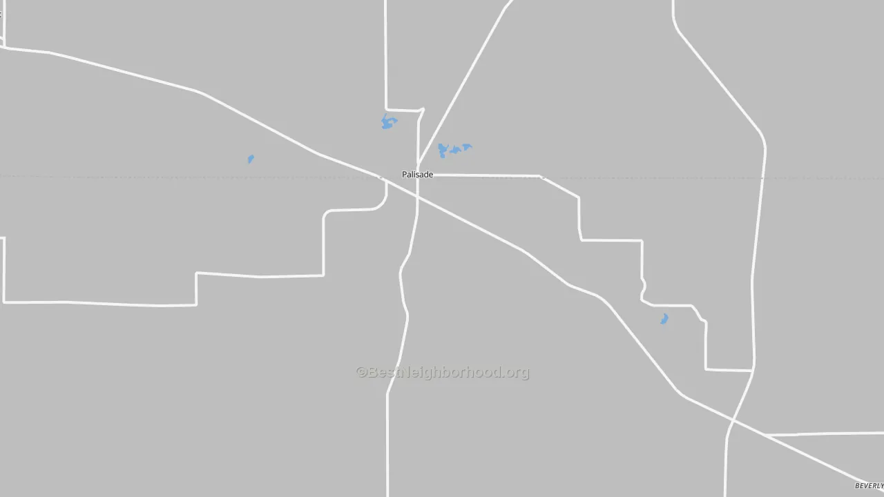 Transit Grade map of Palisade, NE