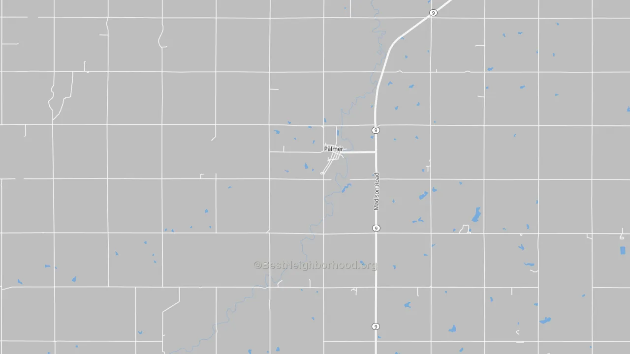 Transit Grade map of Palmer, KS