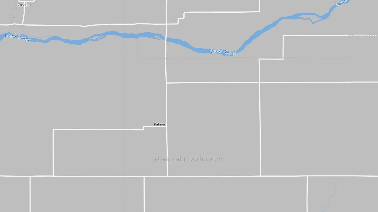 Transit Grade map of Palmer, NE