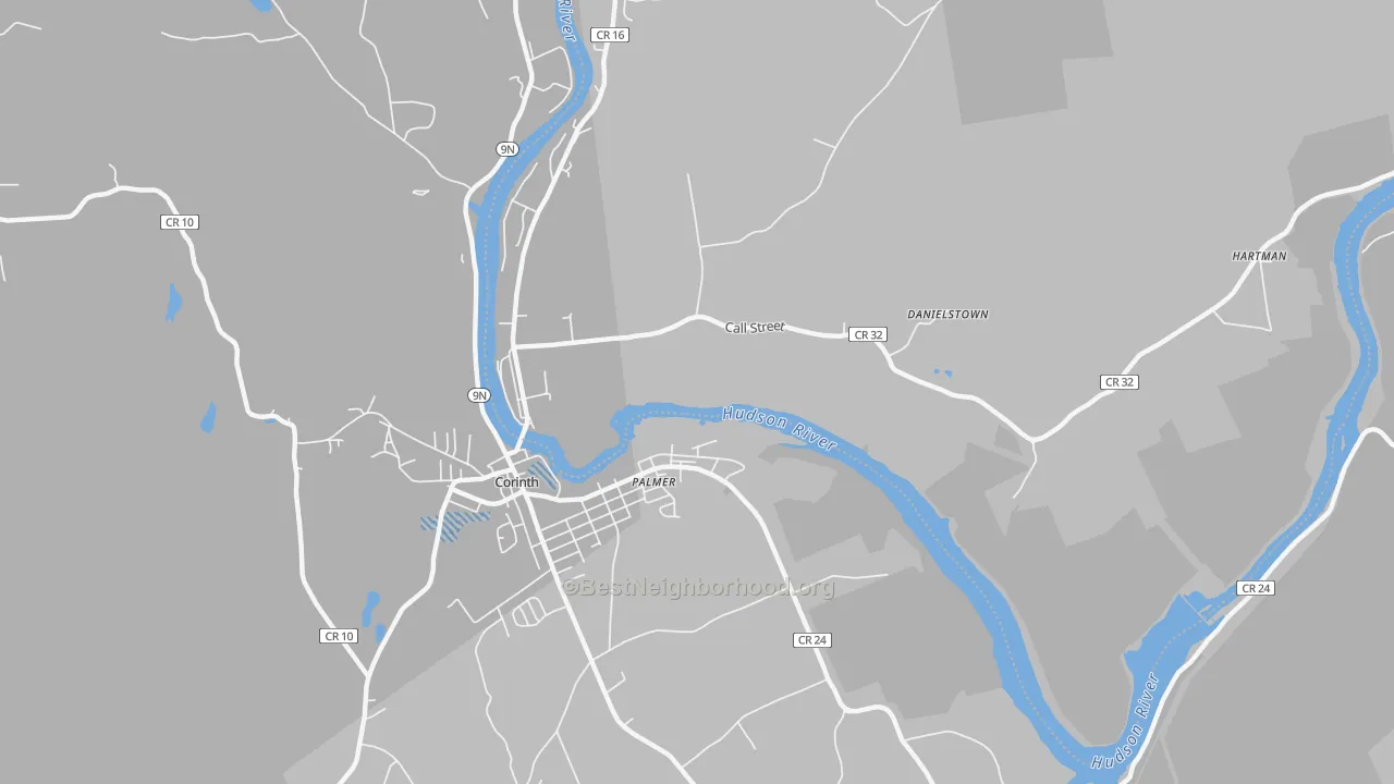 Transit Grade map of Palmer, NY