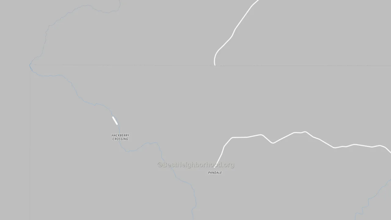 Transit Grade map of Pandale, TX