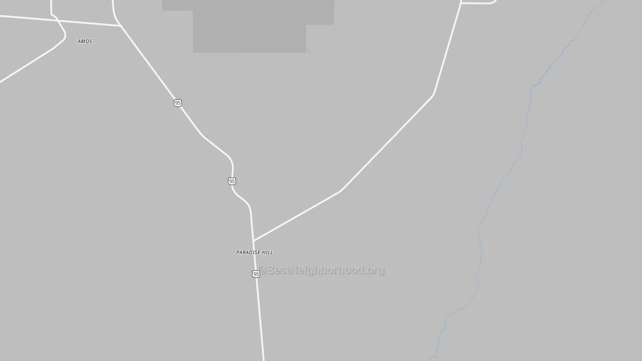 Transit Grade map of Paradise Hill, NV
