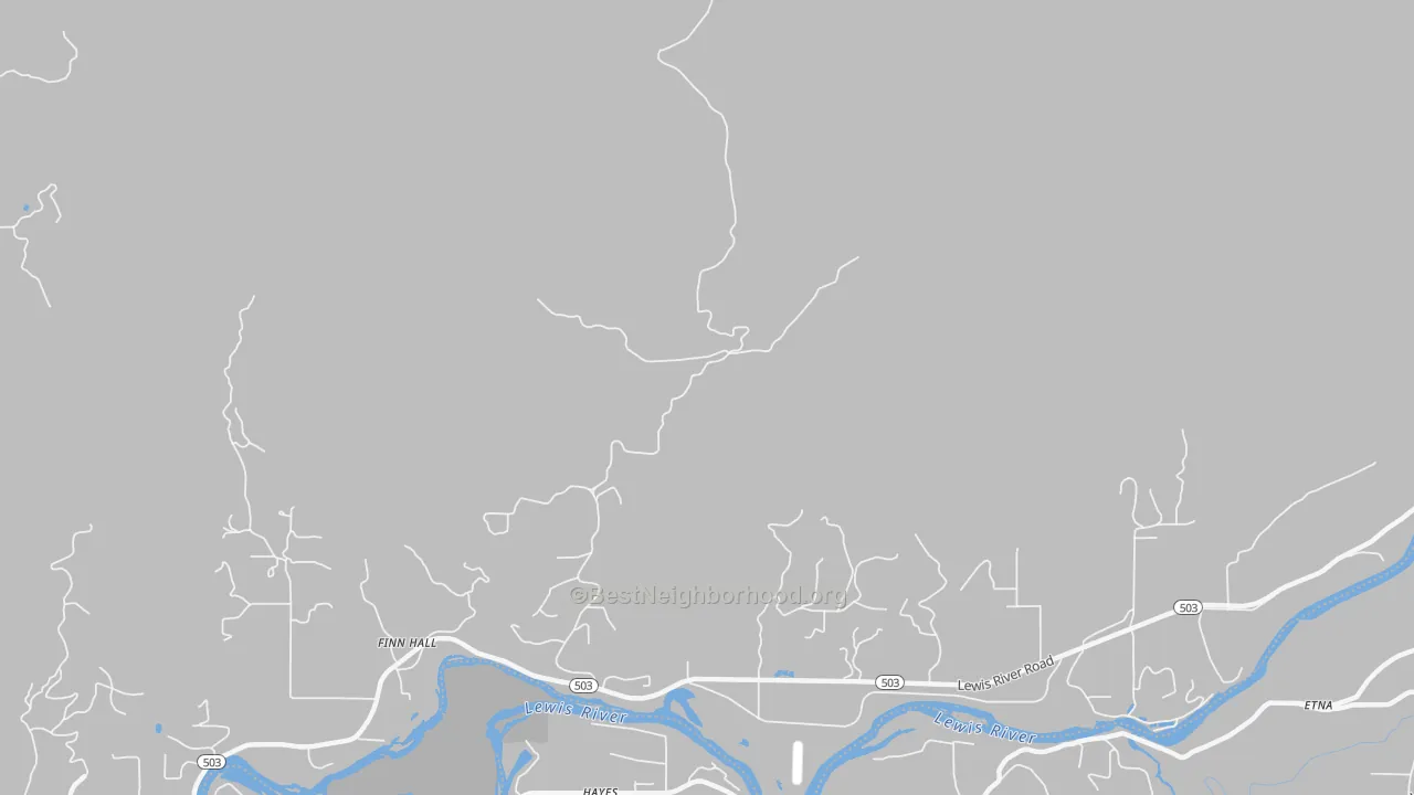 Transit Grade map of Paradise, WA