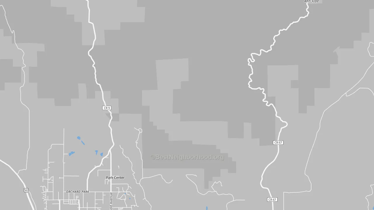 Transit Grade map of Park Center, CO