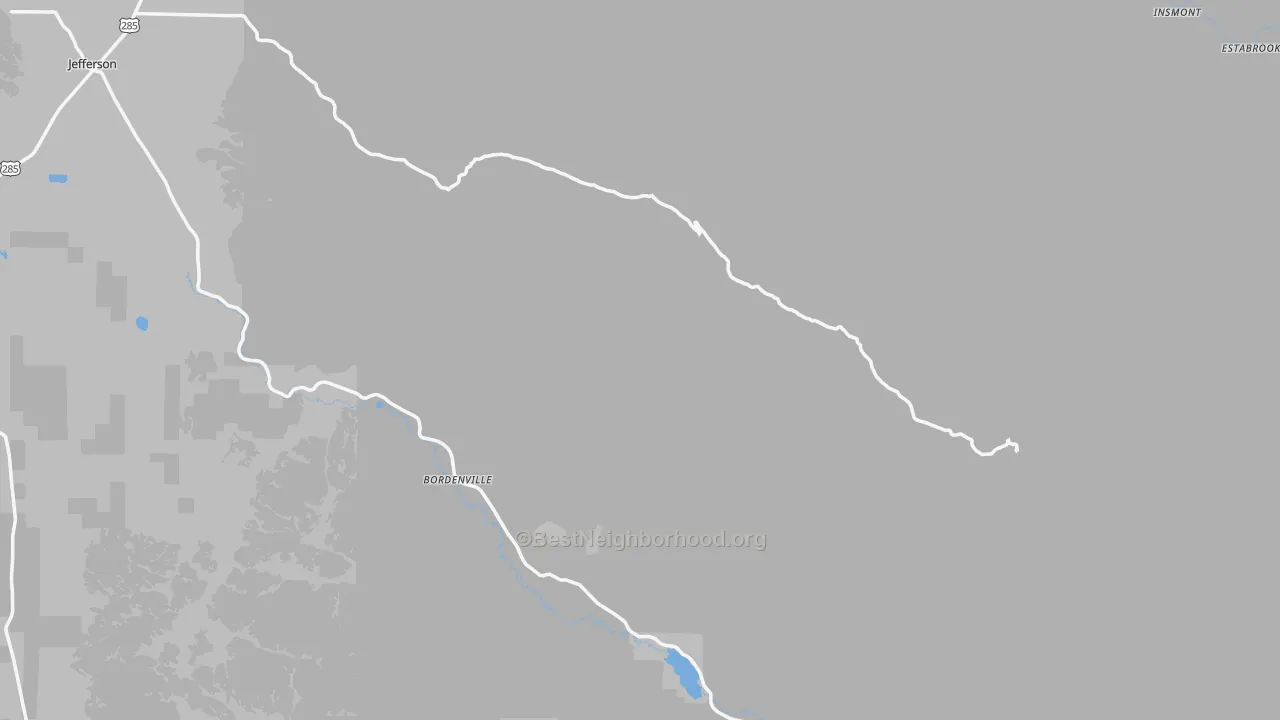 Transit Grade map of Park County, CO