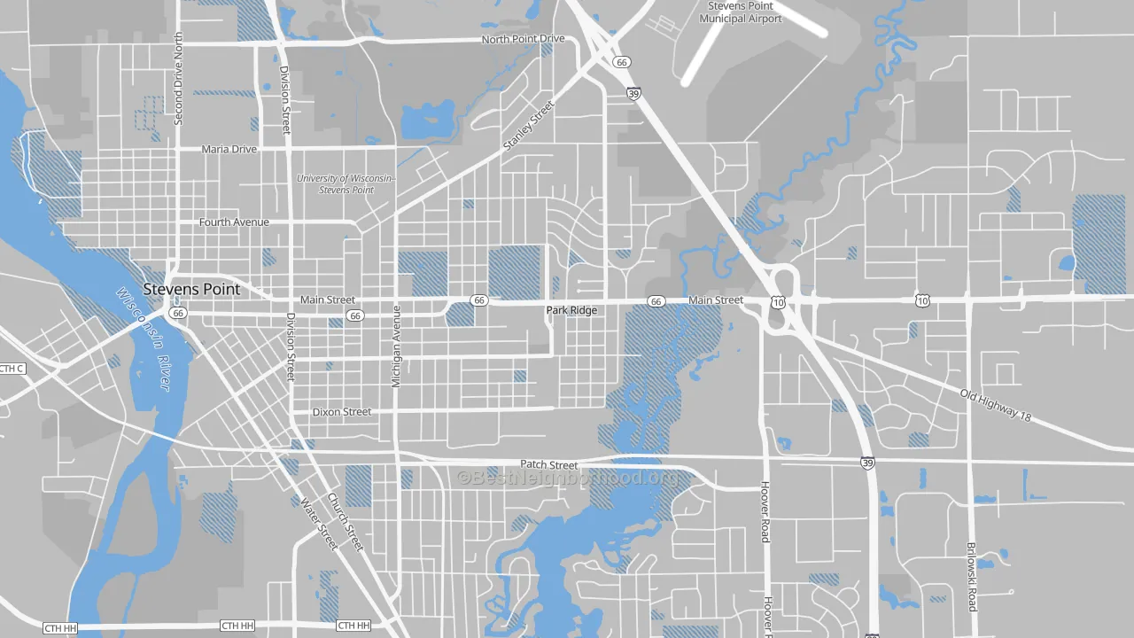 Transit Grade map of Park Ridge, WI
