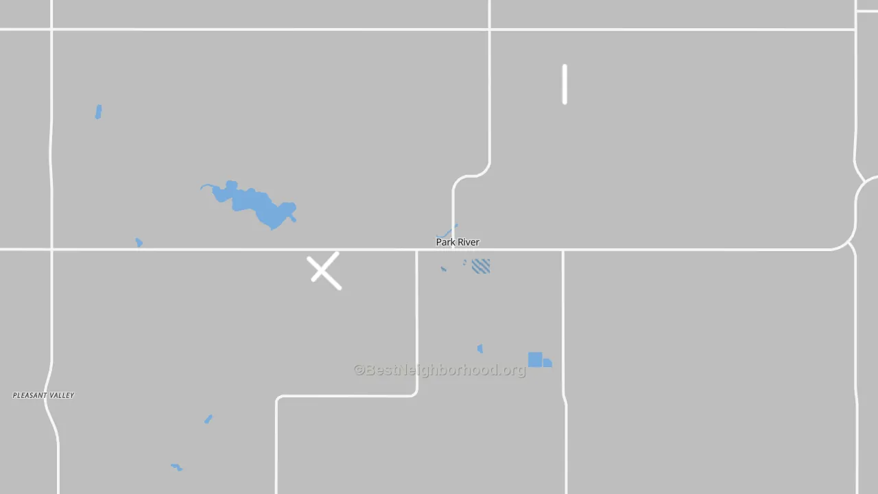 Transit Grade map of Park River, ND