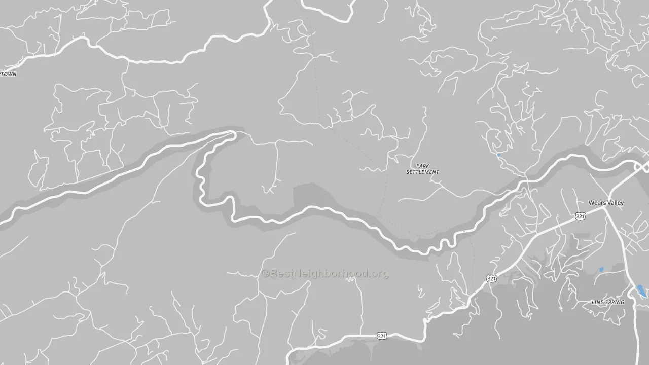 Transit Grade map of Park Settlement, TN