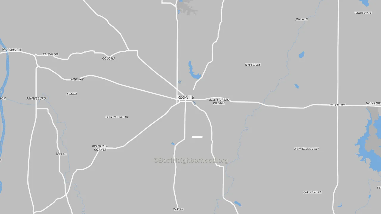 Transit Grade map of Parke County, IN