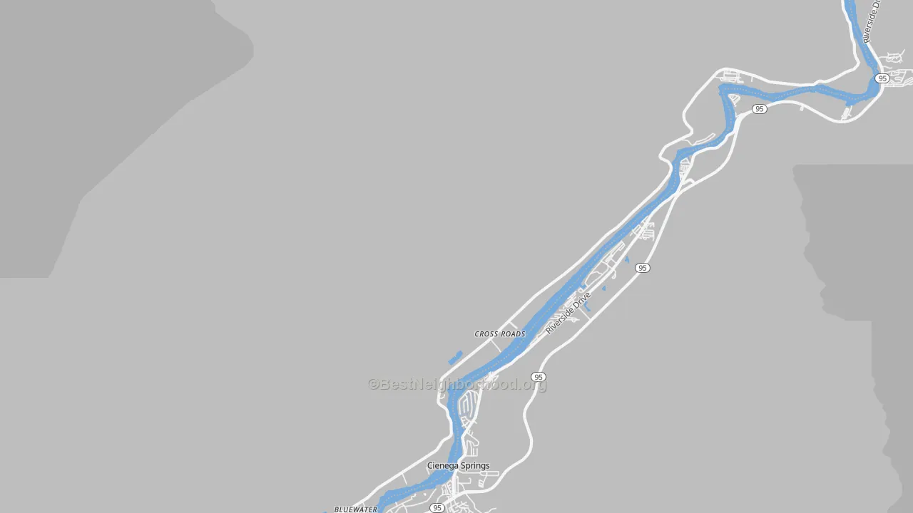 Transit Grade map of Parker Dam, CA