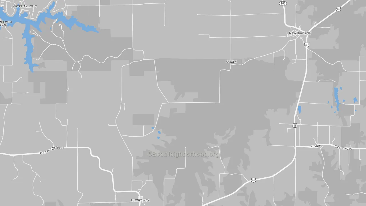 Transit Grade map of Parker, IL
