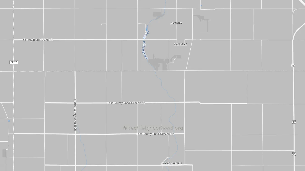 Transit Grade map of Parkville, IL