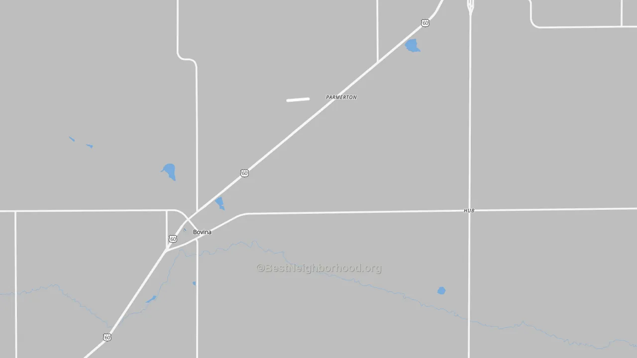 Transit Grade map of Parmer County, TX