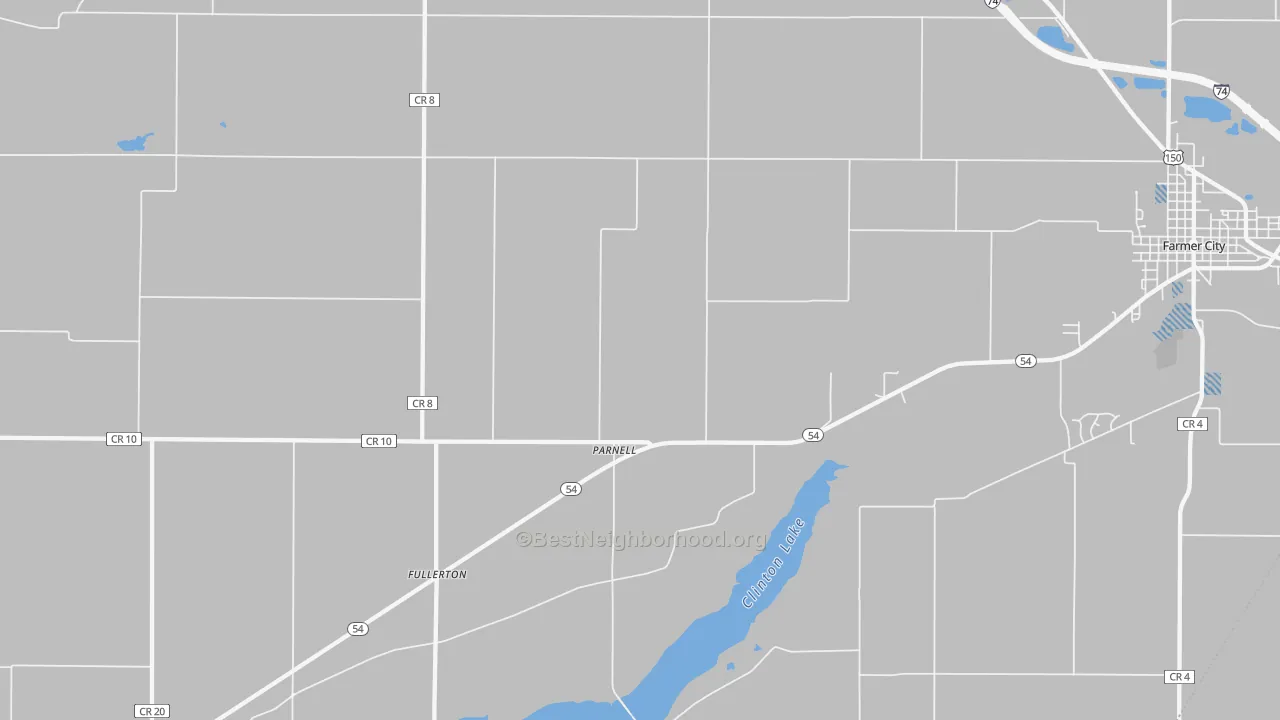 Transit Grade map of Parnell, IL