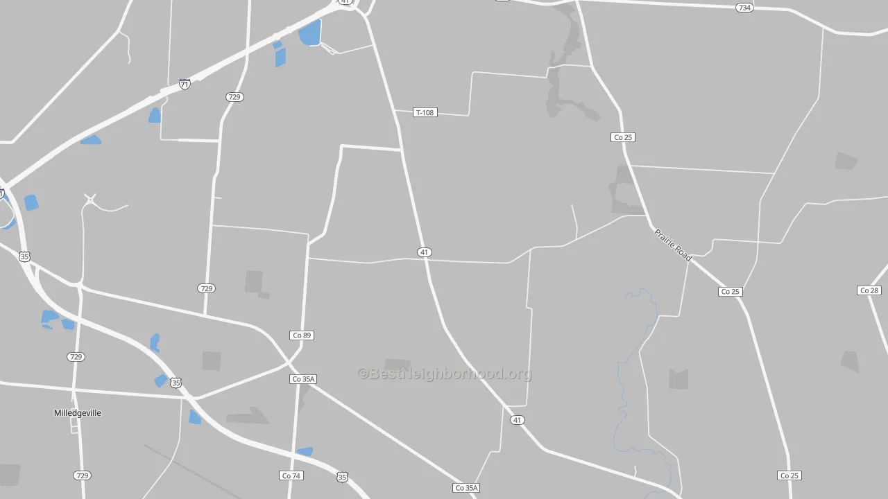 Transit Grade map of Parrott, OH