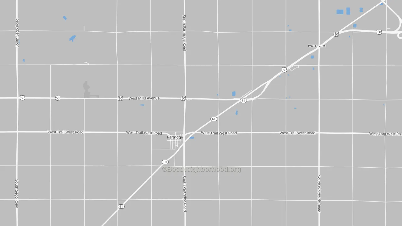 Transit Grade map of Partridge, KS
