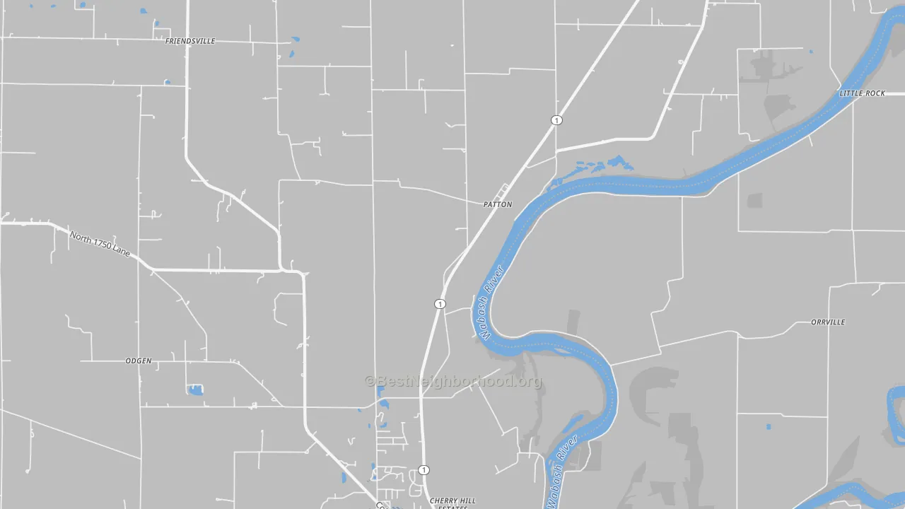 Transit Grade map of Patton, IL