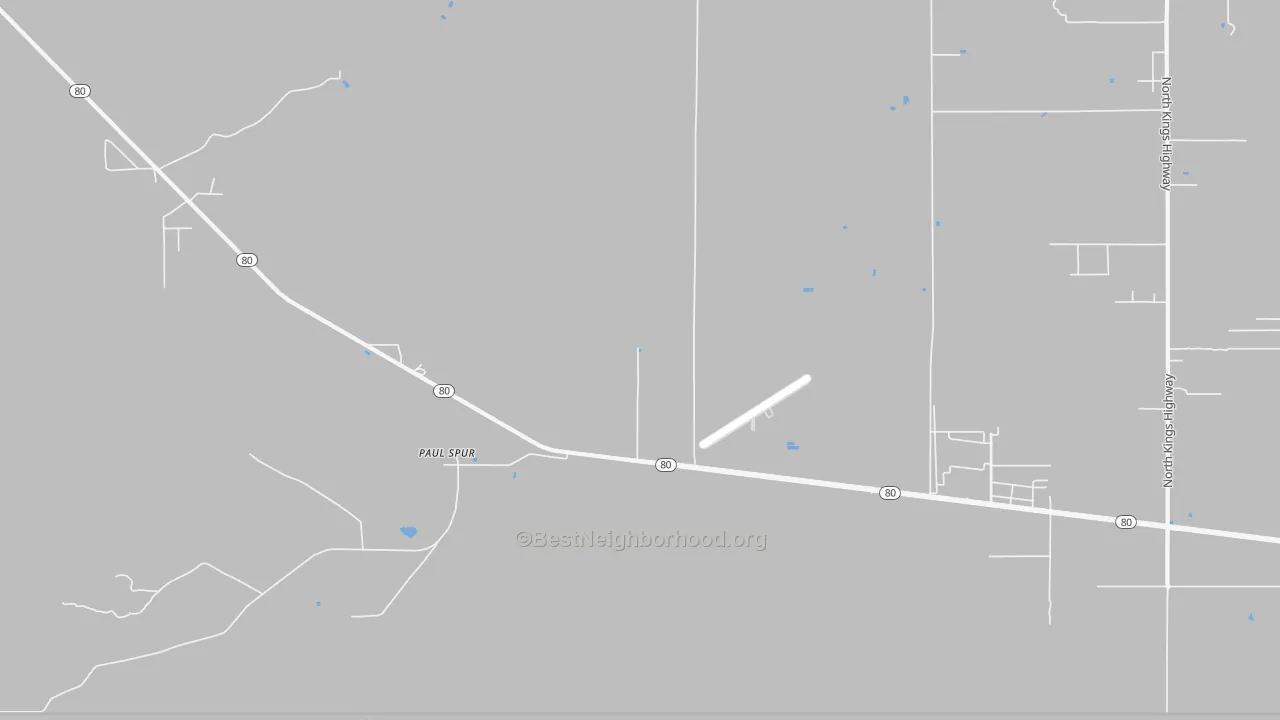 Transit Grade map of Paul Spur, AZ