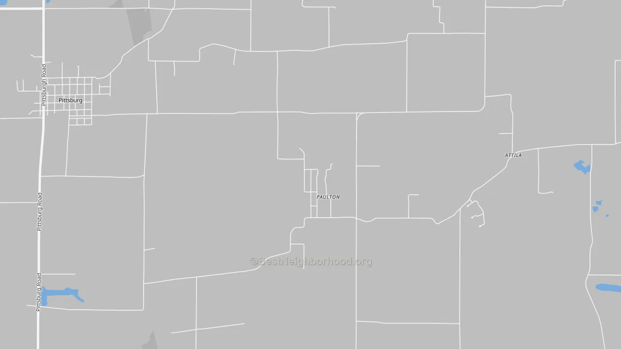 Transit Grade map of Paulton, IL