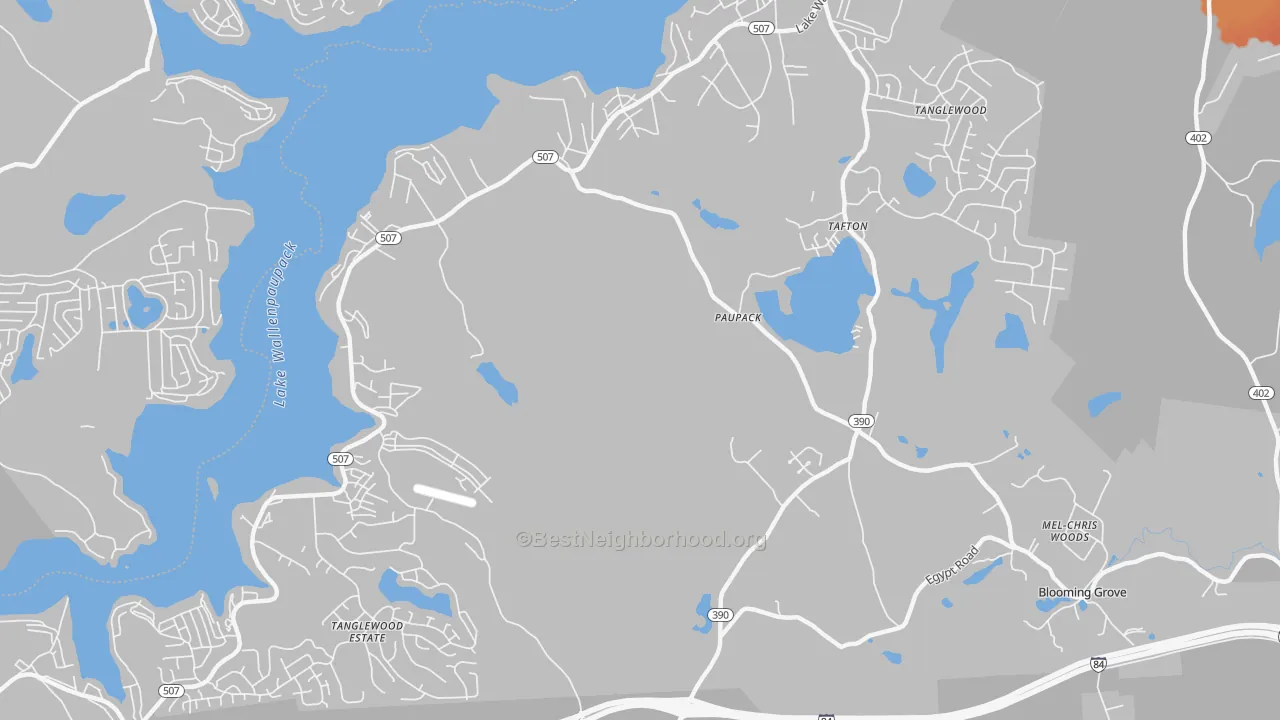 Transit Grade map of Paupack, PA