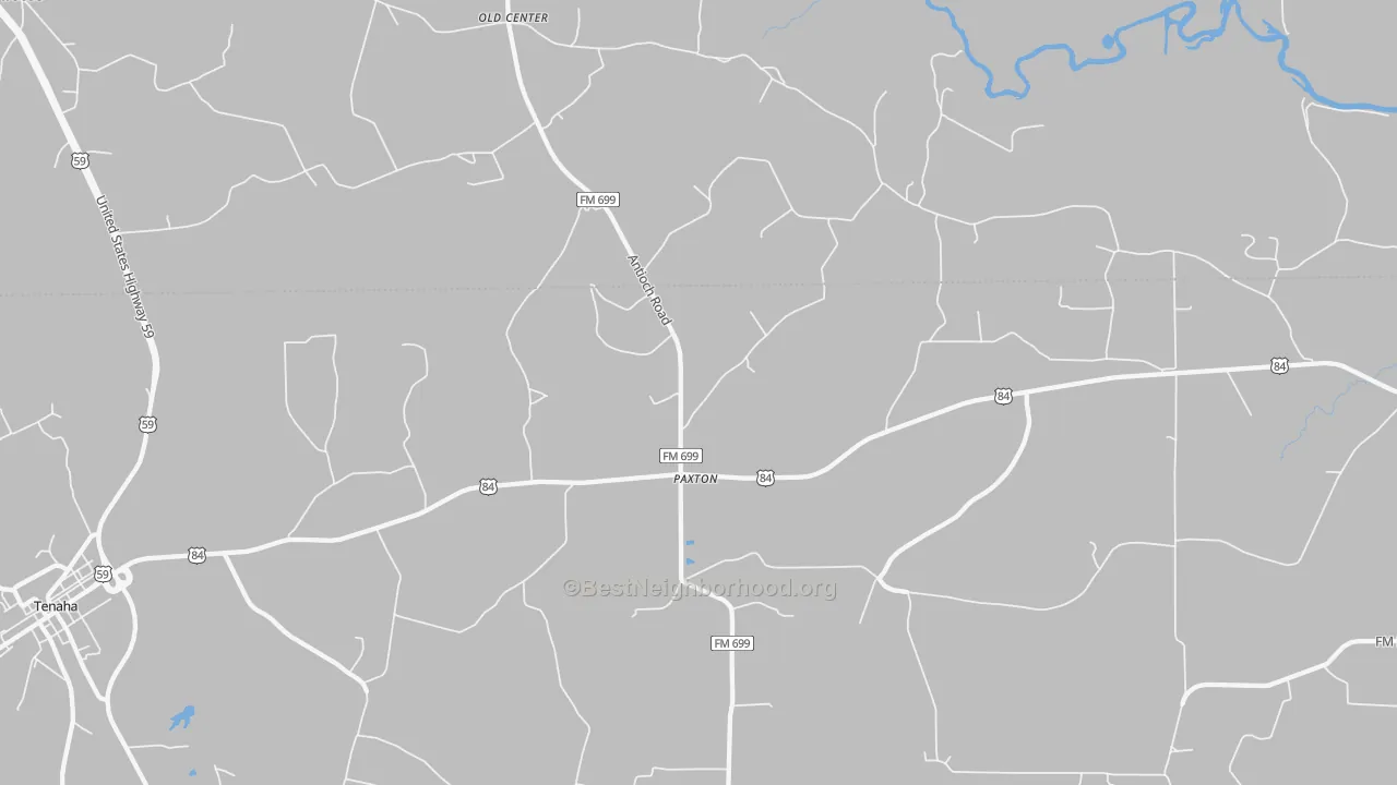 Transit Grade map of Paxton, TX