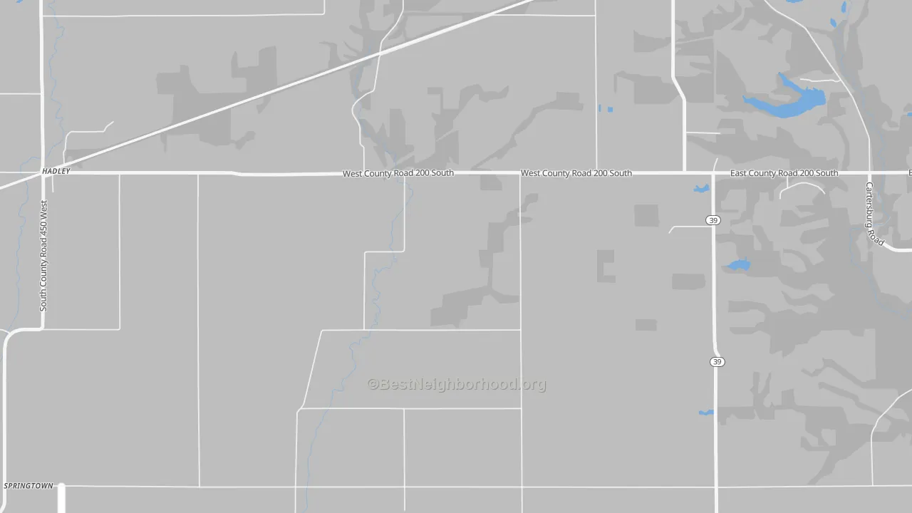 Transit Grade map of Pecksburg, IN
