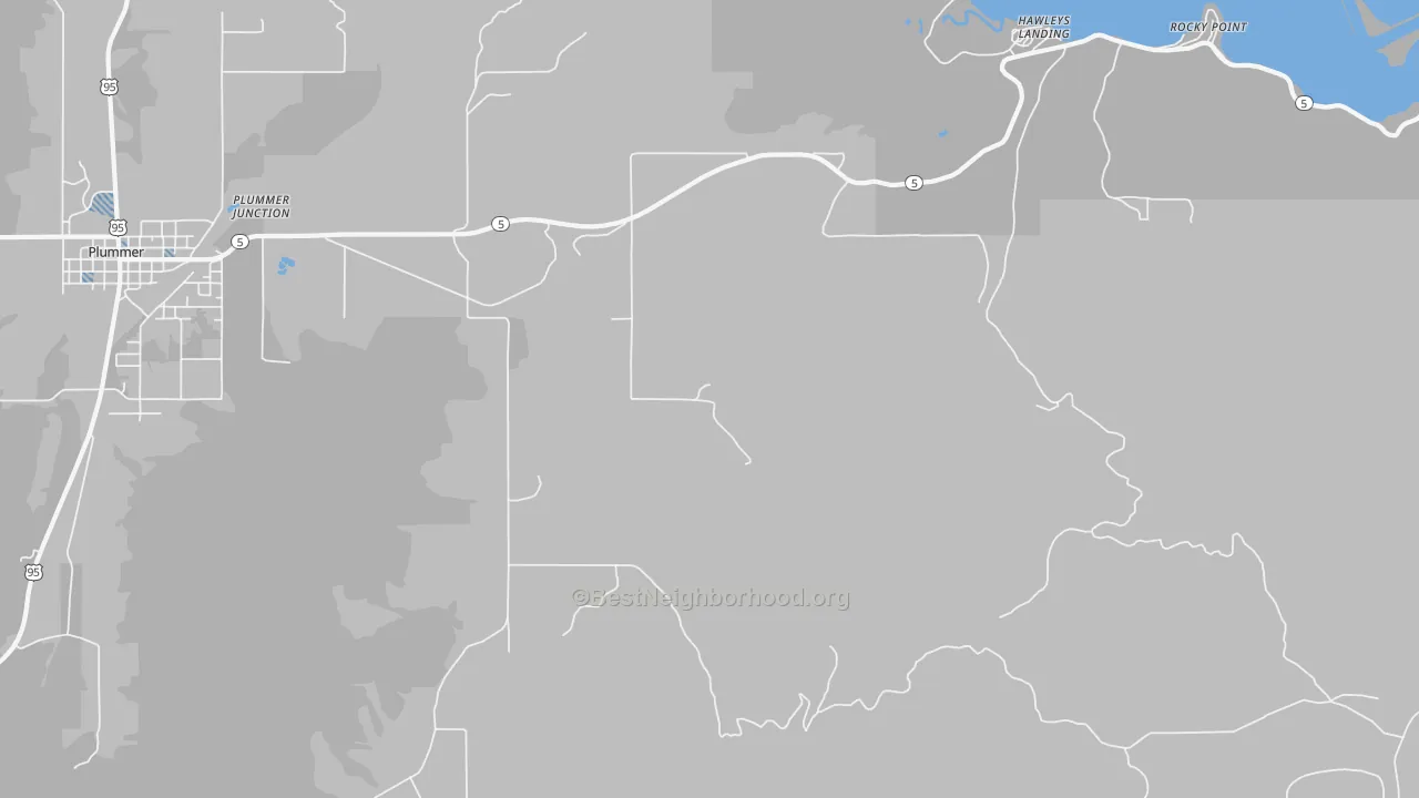 Transit Grade map of Pedee, ID
