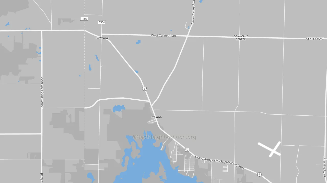 Transit Grade map of Pennline, PA