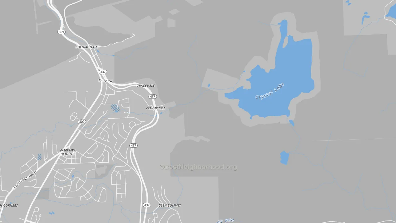 Transit Grade map of Penobscot, PA