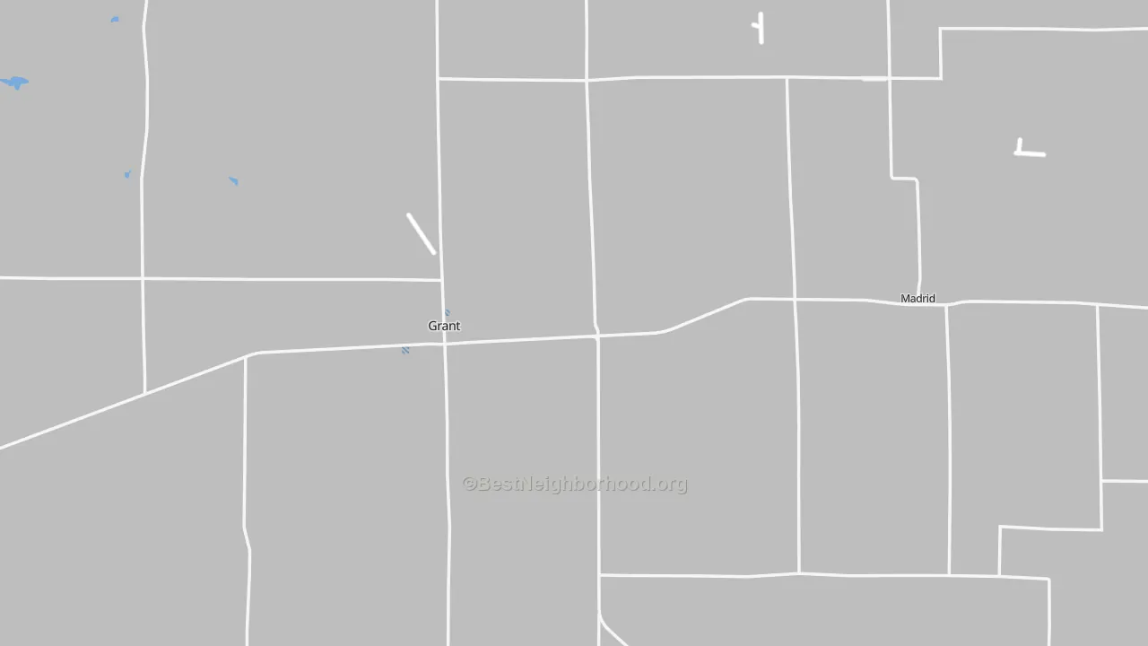 Transit Grade map of Perkins County, NE