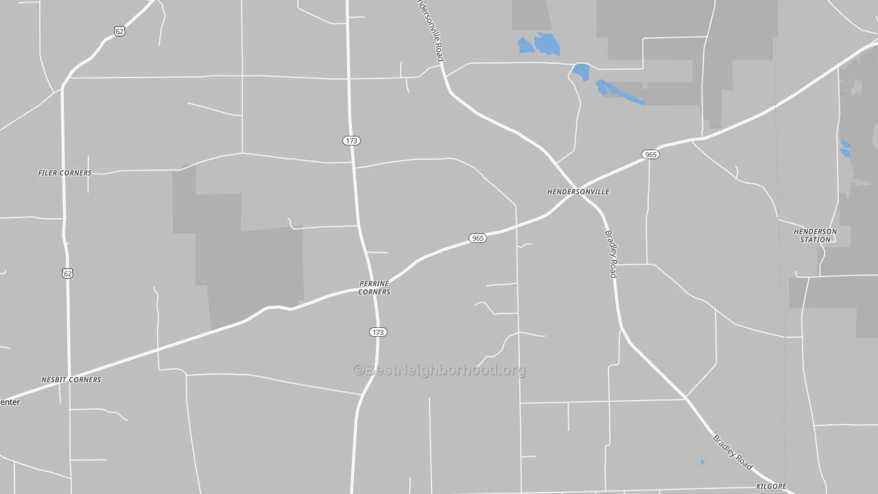 Transit Grade map of Perrine Corners, PA