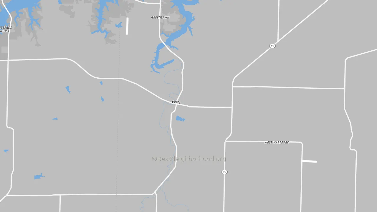 Transit Grade map of Perry, MO