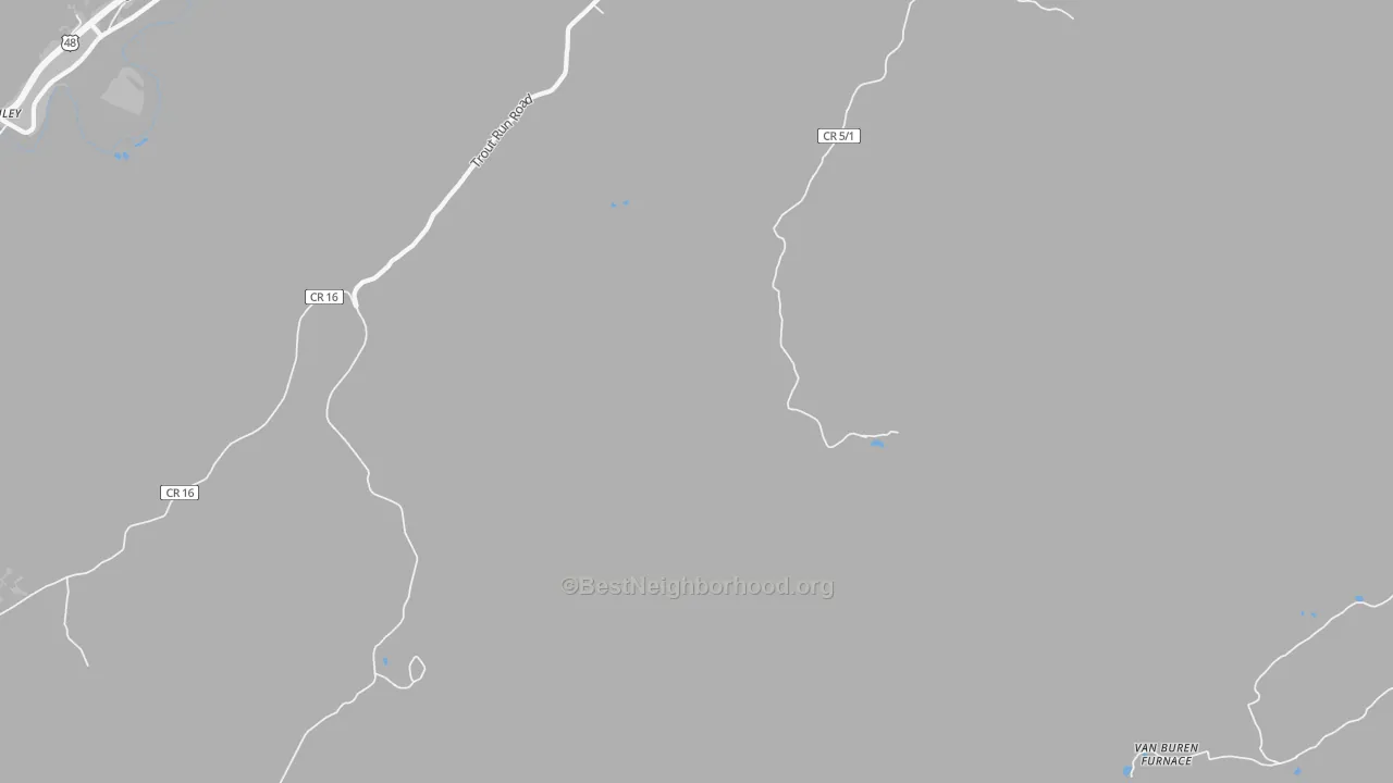 Transit Grade map of Perry, WV